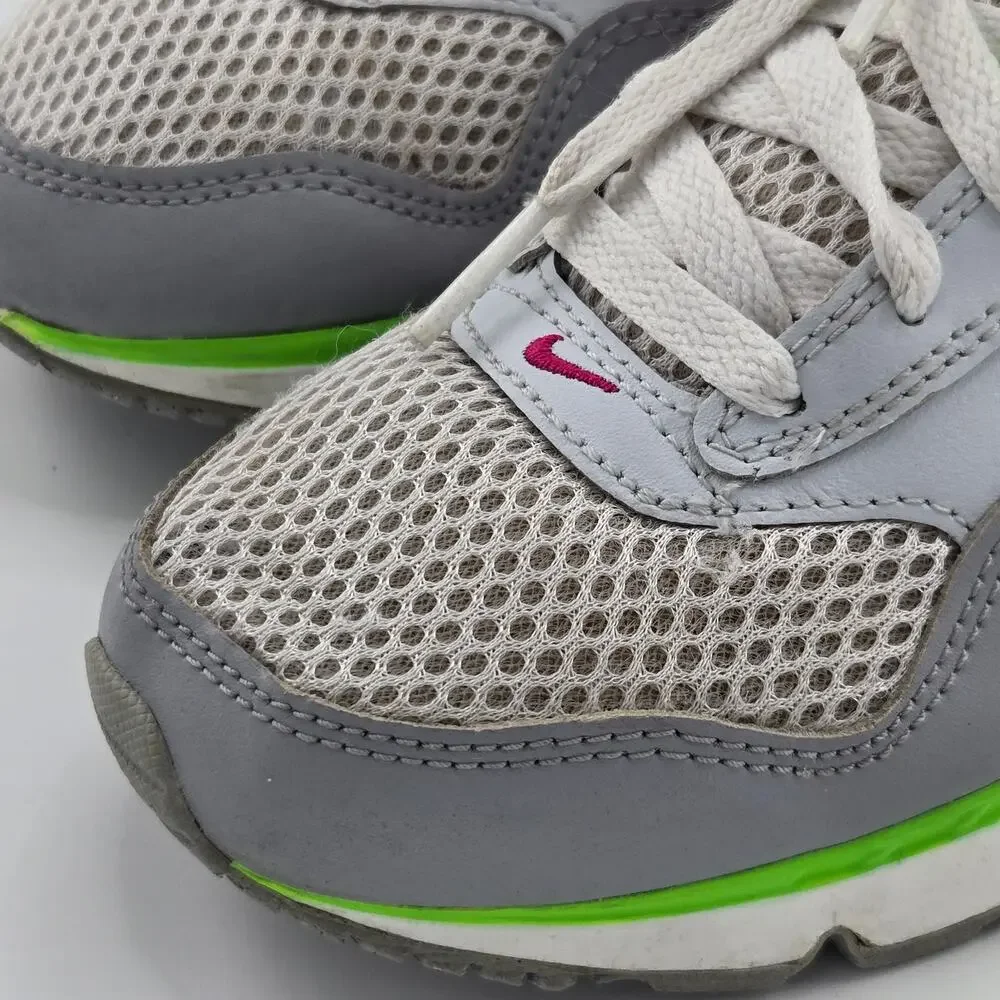 Nike Air Max Correlate Women's Size 7 511417-163 White Fireberry Lime Green